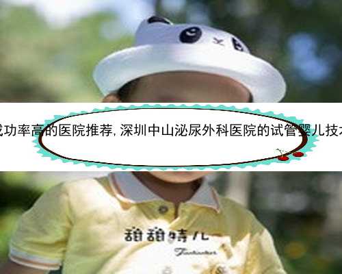 深圳试管婴儿成功率高的医院推荐,深圳中山泌尿外科医院的试管婴儿技术有哪